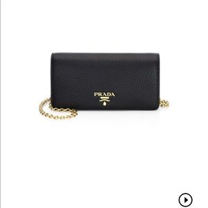 Sold! Prada wallet on chain. New!